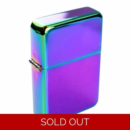 Star - Steel - Rainbow Lighter